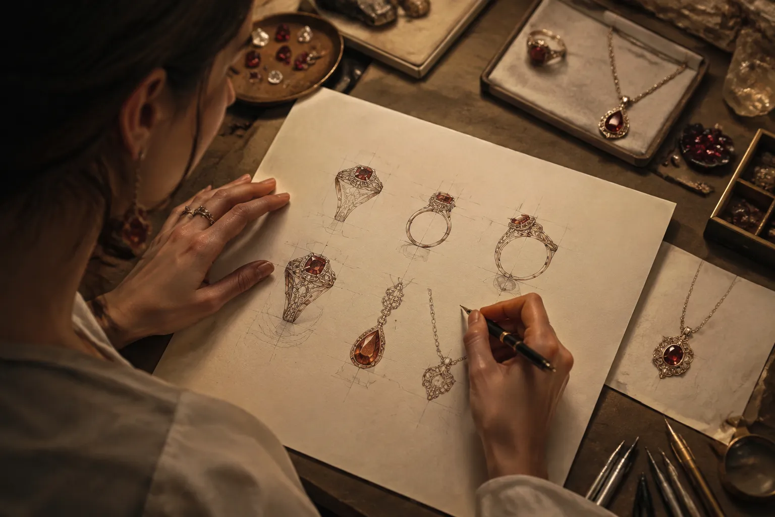 Jewelry Preview Annotation and Revision Control